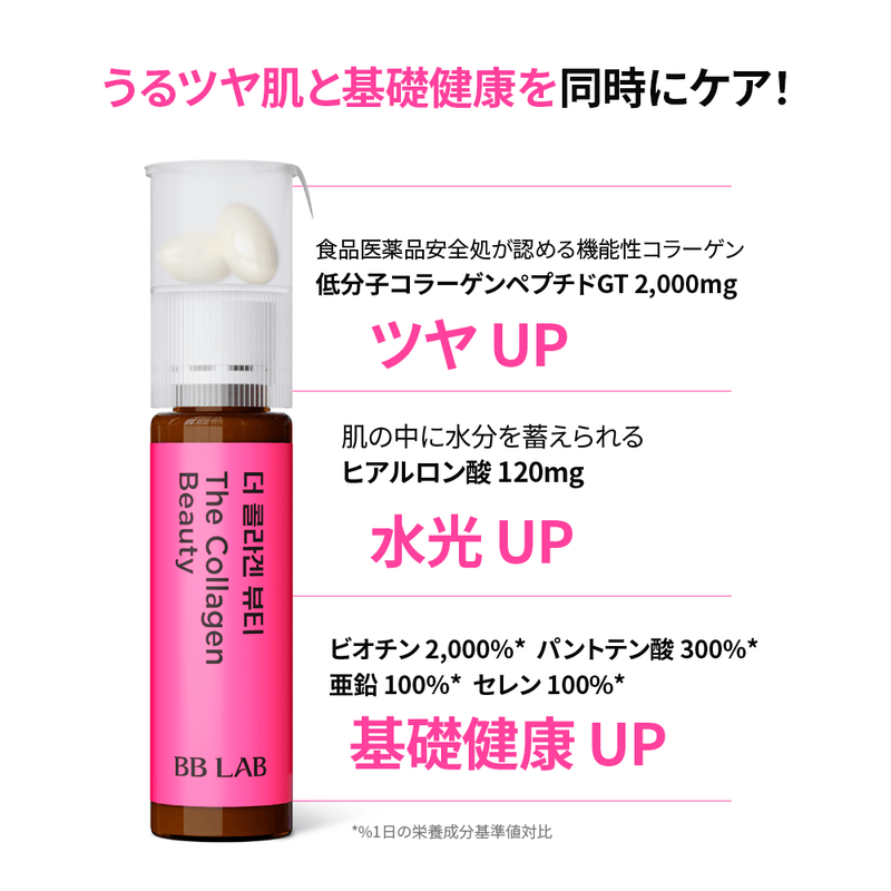 BB LAB 皮膚健康 ザ・コラーゲンビューティー・５本入